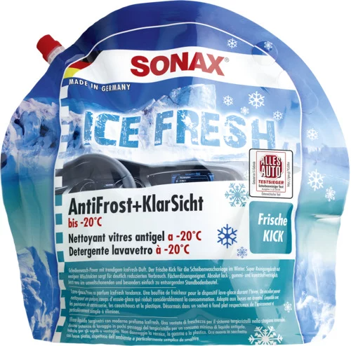 SONAX Antifrost&KlarSicht bis -20°C, 3 Liter Konzentrat Gebinde