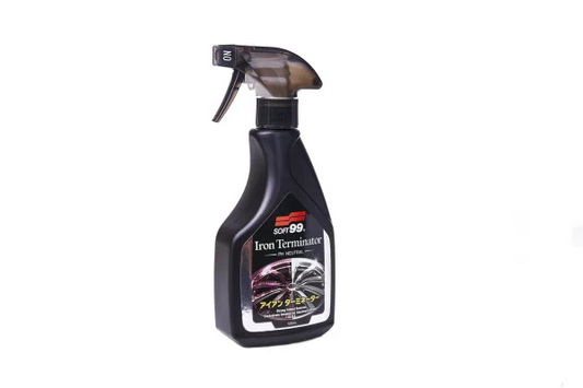 Soft99 Iron Terminator Felgenreiniger mit Wirkindikator, pH-neutral, 500 ml