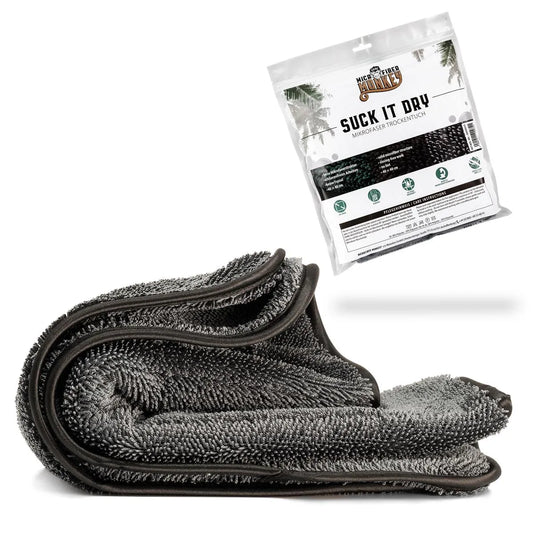 Microfiber Monkey - Suck it dry - Microfaser Trockentuch - 40x40cm, 1000 GSM - verpackt