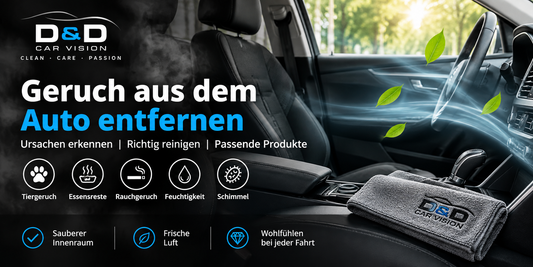 Geruch aus dem Auto entfernen: Ursachen & richtige Reinigung