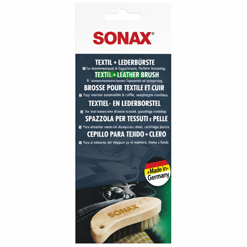SONAX Textil- & Leder Bürste