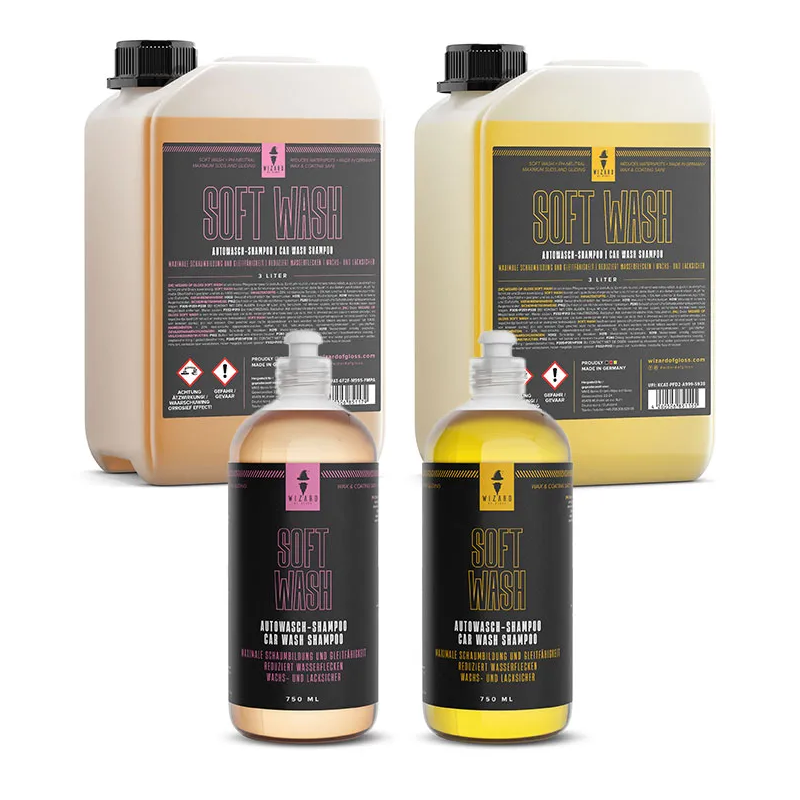 Wizard of Gloss Soft Wash Shampoo - 750ml, 3L