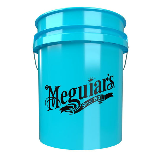 Meguiars Blauer Eimer 5 Gallonen EMPTY BUCKET FOR GRIT GUARD Hybrid Blue