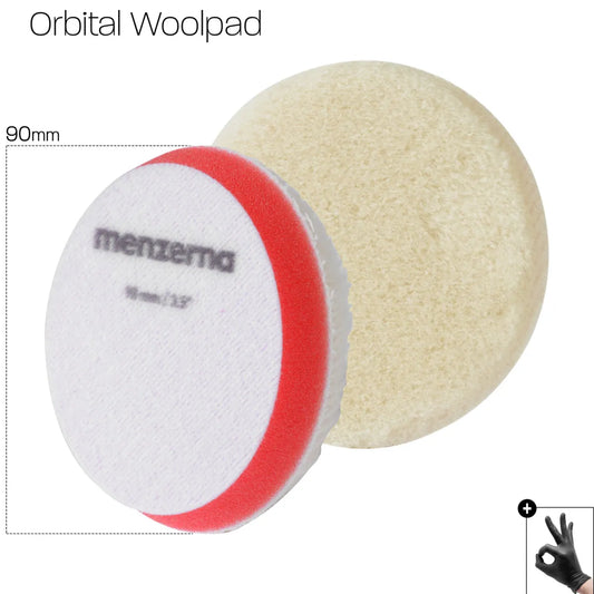 Menzerna Premium Orbital Wool Pad 90mm/3,5"