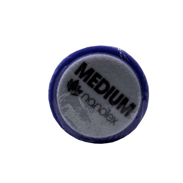 Nanolex Profi Polierschwamm Polish Pad, 145x13x125 mm, Medium, Lila, x3
