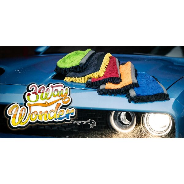Nuke Guys - 3 Way Wonder - Mikrofaser Waschandschuh