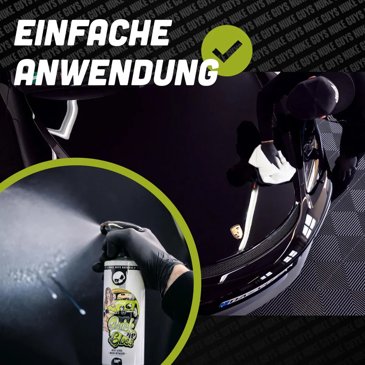 Nuke Guys Quick'n'Gloss, Quickdetailer, 500 ml + Sprühkopf
