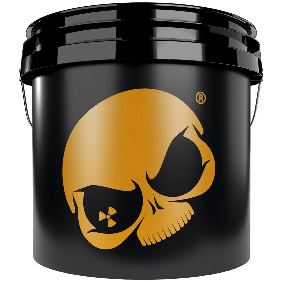 Nuke Guys Golden Bucket Set - GritGuard Wascheimer 3,5 Gallonen und GritGuard Eimereinsatz in Gold