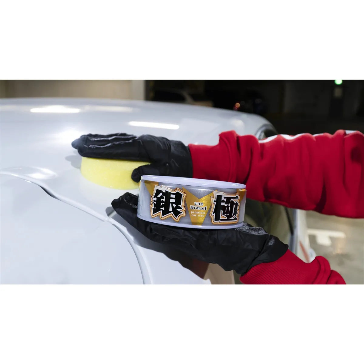 Soft99 Extreme Gloss Wax The Kiwami Light, Carnauba Autowachs Lackversiegelung mit Schwamm, 200g