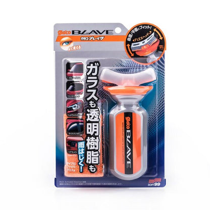 Soft99 Glaco Blave Glas- und Kunststoff Versiegelung, für Motorräder, Bikes, Glasscheiben, Helme oder Schutzbrillen, 70ml