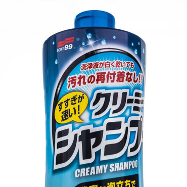 Soft99 Neutral Shampoo Creamy, Autoshampoo Autowäsche, pH-neutral, Pfefferminz Duft, 1 l