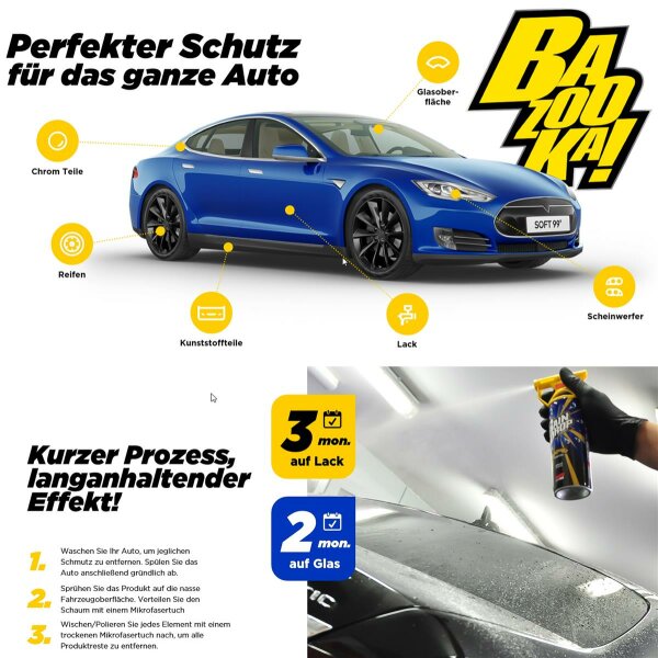 Soft99 Rain Drop Bazooka Sprühversiegelung 300ml