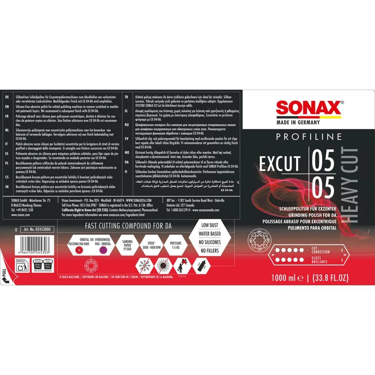 SONAX ProfiLine EXCut 05/05