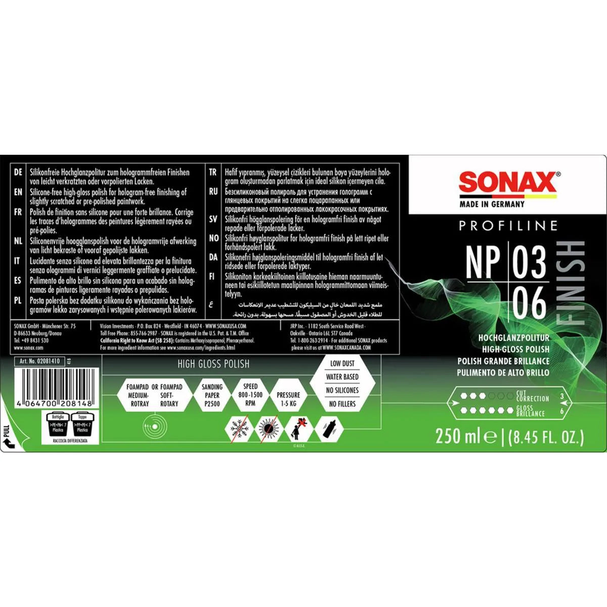 SONAX ProfiLine NP 03-06