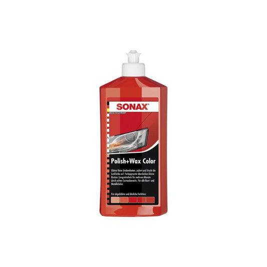 SONAX Polish+Wax Color rot 500ml