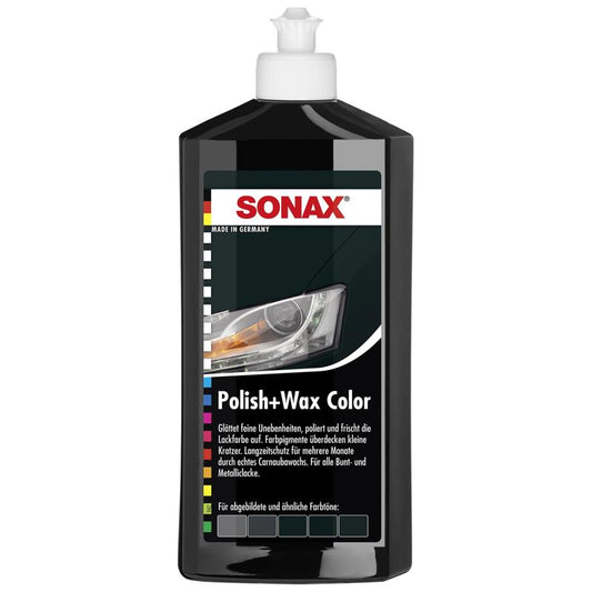 SONAX Polish+Wax Color schwarz 500ml