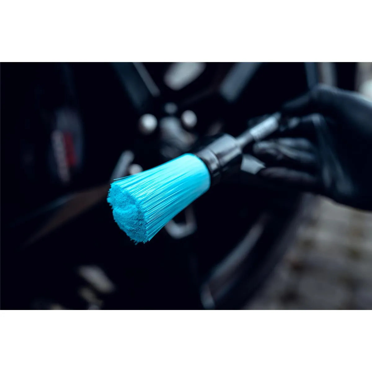 Valet PRO Black Handle Chemical Resistant - Felgenpinsel chemieresistent mit Kunststoff Griff 18, BRU 22